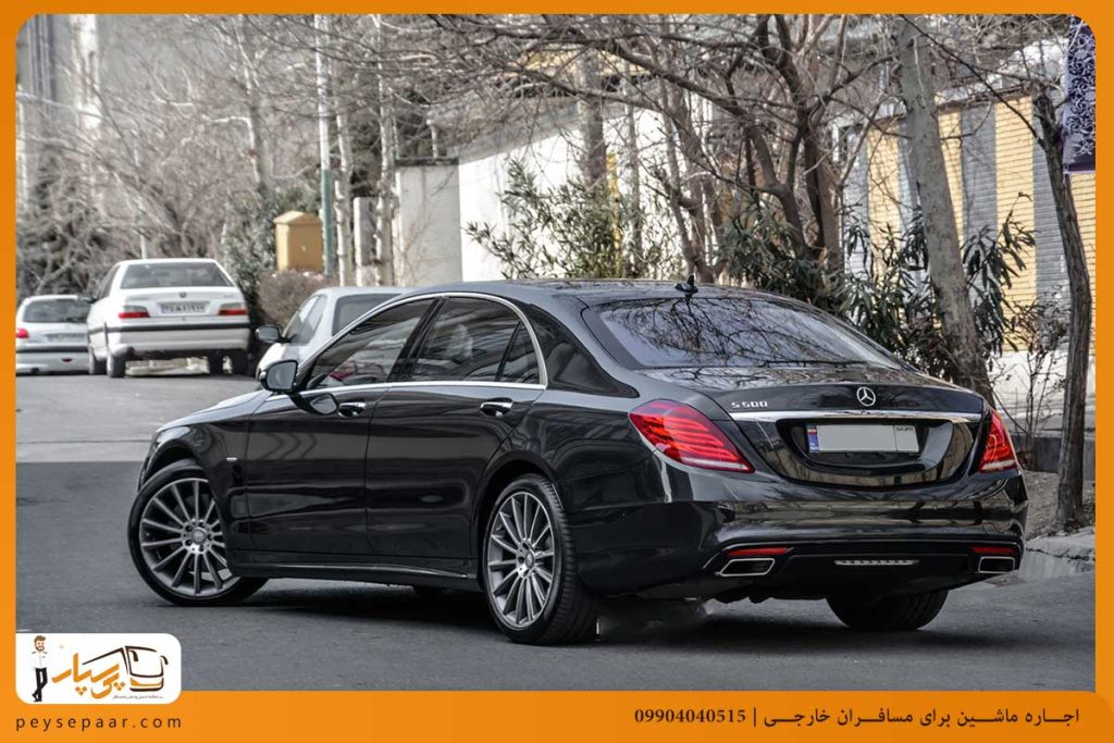 اجاره ماشین بنز برای مسافران خارجی