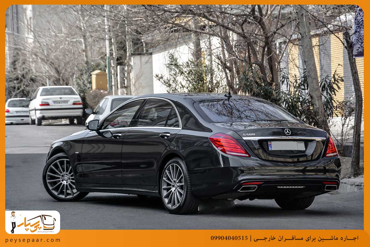 اجاره ماشین بنز برای مسافران خارجی